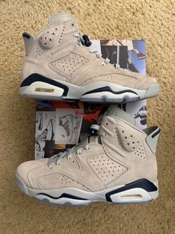 Size 8 (Pre owned, comes with original box) - Air Jordan 6 retro Georgetown