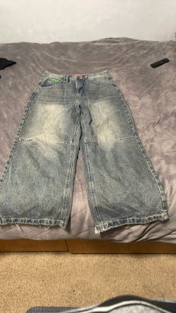 empyre ultra wide leg baggy jeans