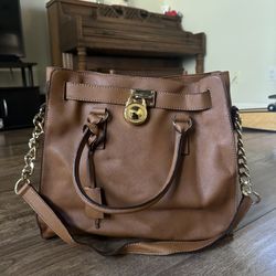 Michael Kors Hamilton Classic Brown Purse