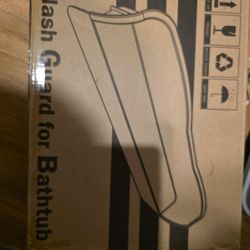 Splash Guard For Tub