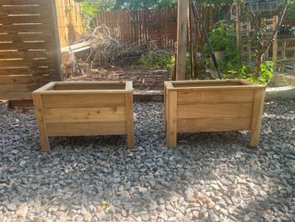 Two planter box