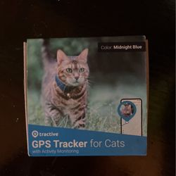 Tractive GPS Collar For Small Dogs Or Cats - New