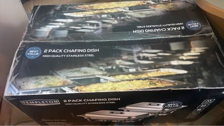 2 Pack Chafing Dishes (2x)