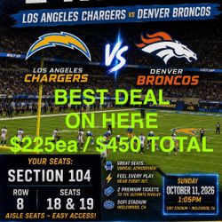 Los Angeles Chargers VS Denver Broncos