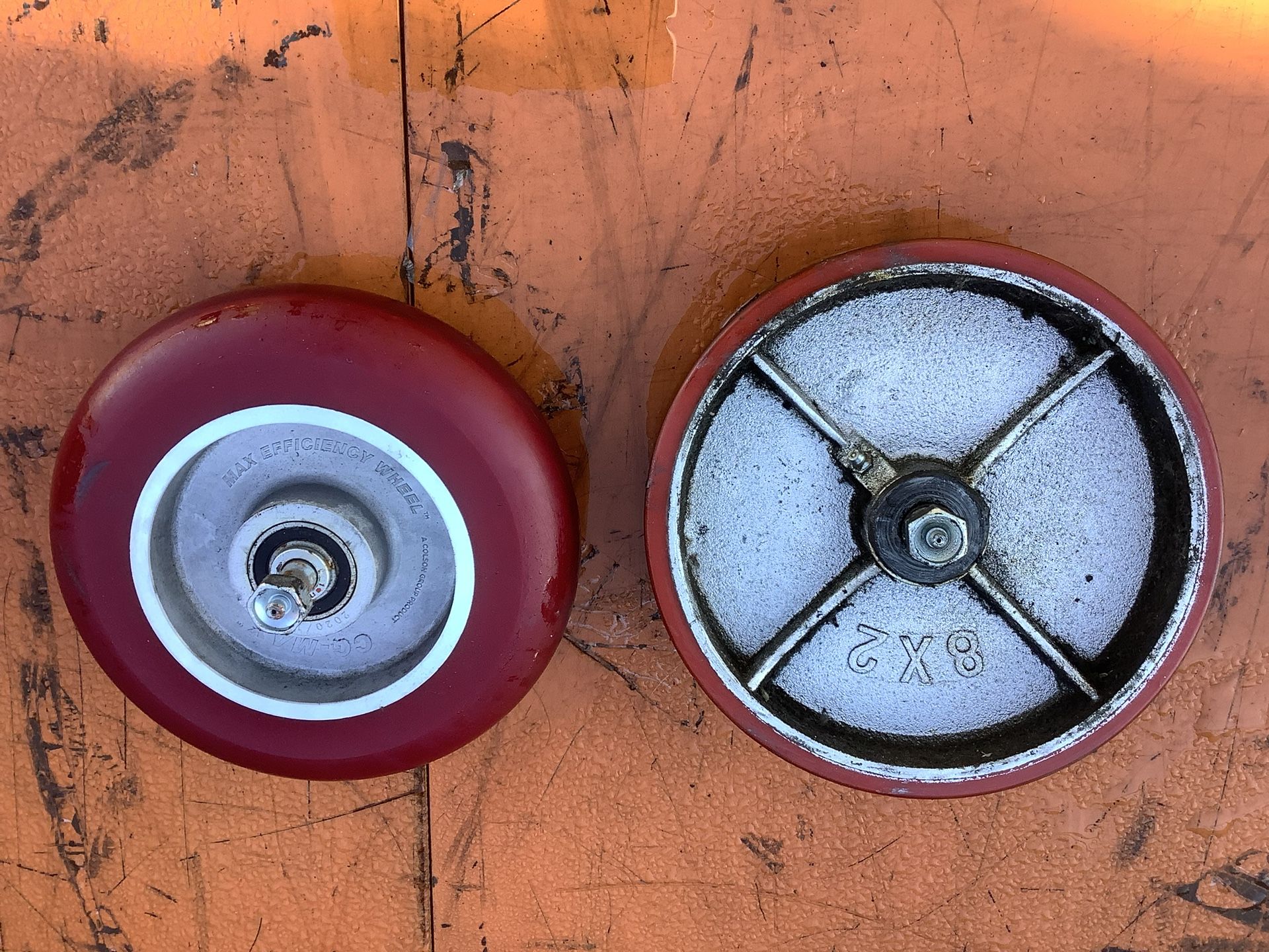 14 Caster Wheels - 8” X 2” CGMax