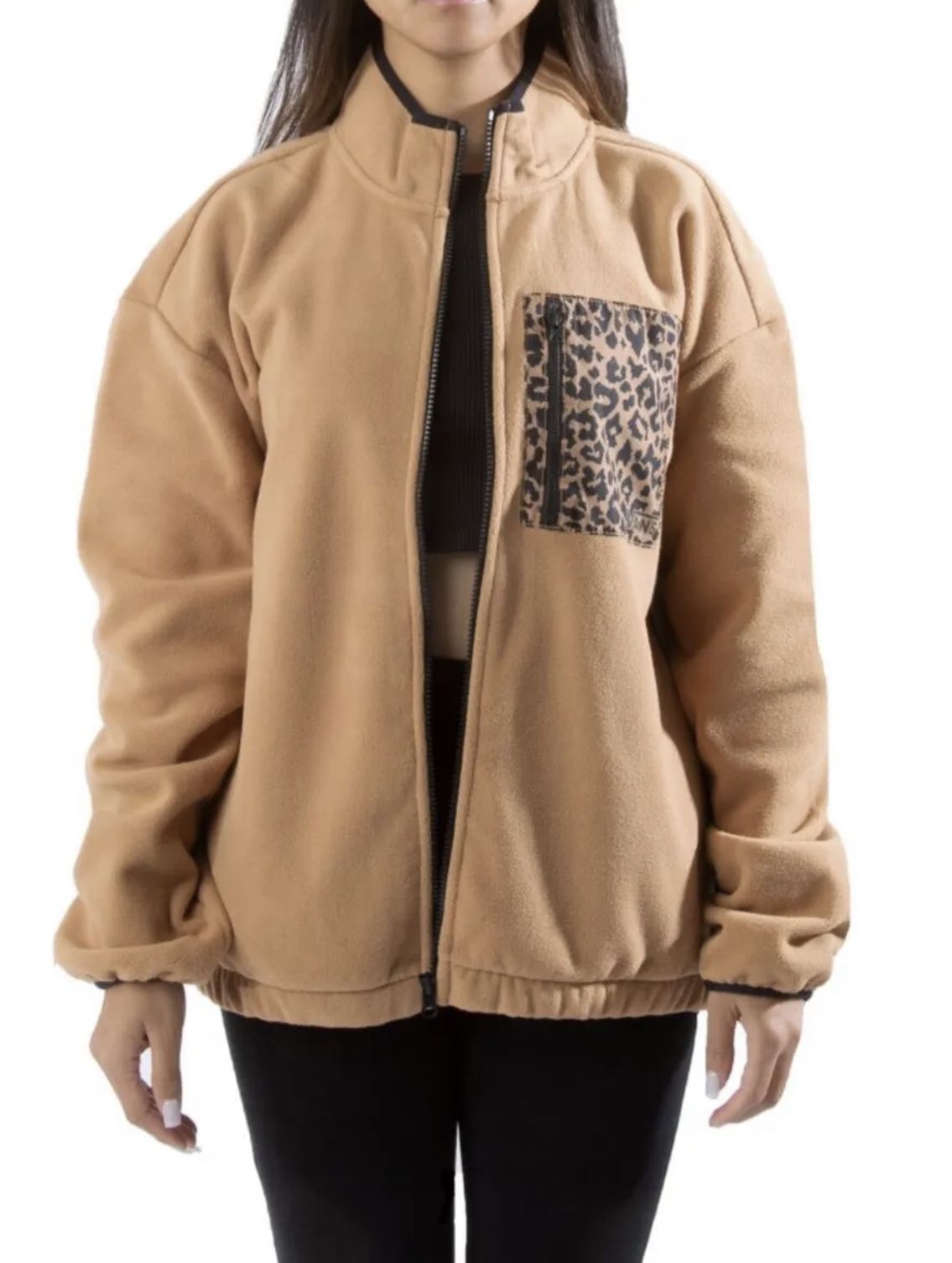 Vans Quinn Mock Zip Women’s Jacket Size Xtra Small NWT MSRP $88