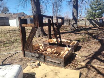 Amazing Solid Wood Triple Bunk 