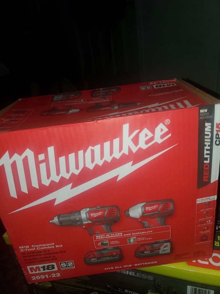 Milwaukee M18 Combo Kit