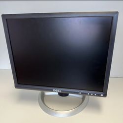 Dell 2001FP LCD Desktop Monitor, 20", VGA, DVI - USED 3 Monitors 