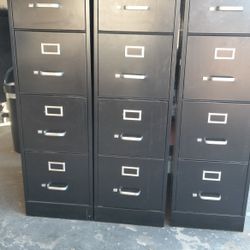 Black File cabinets With Key Locks 