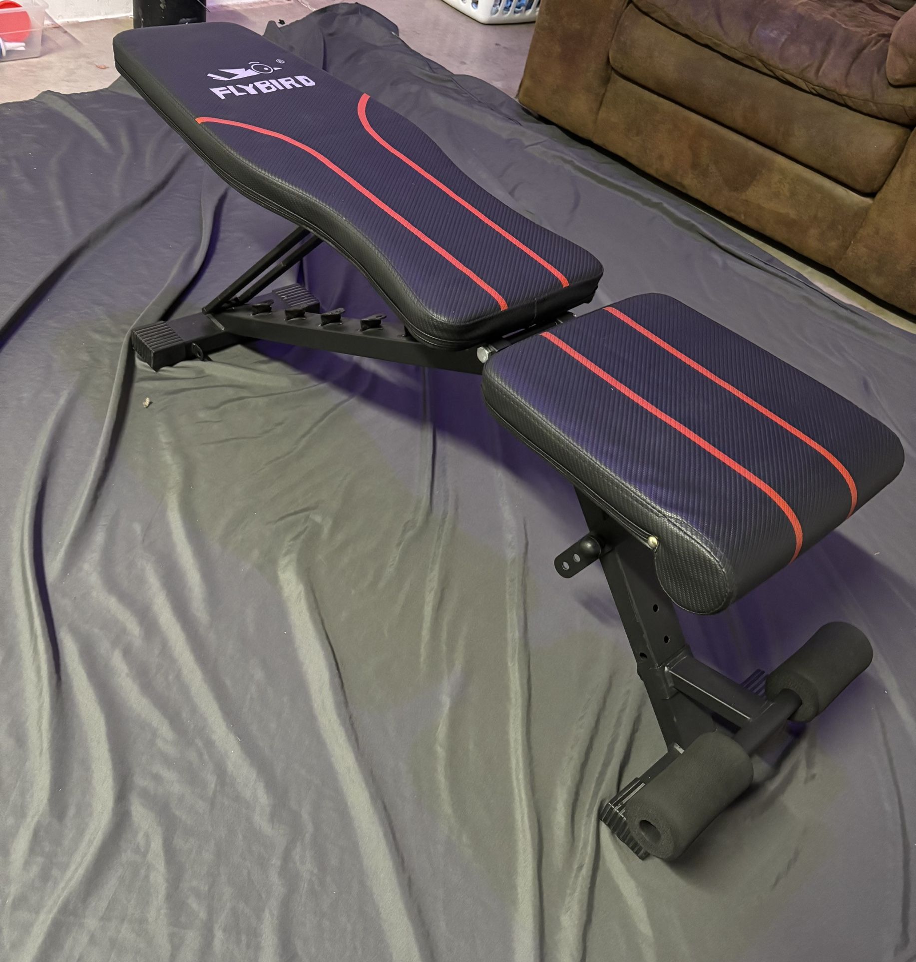 FLYBIRD Compact Foldable Weight Bench