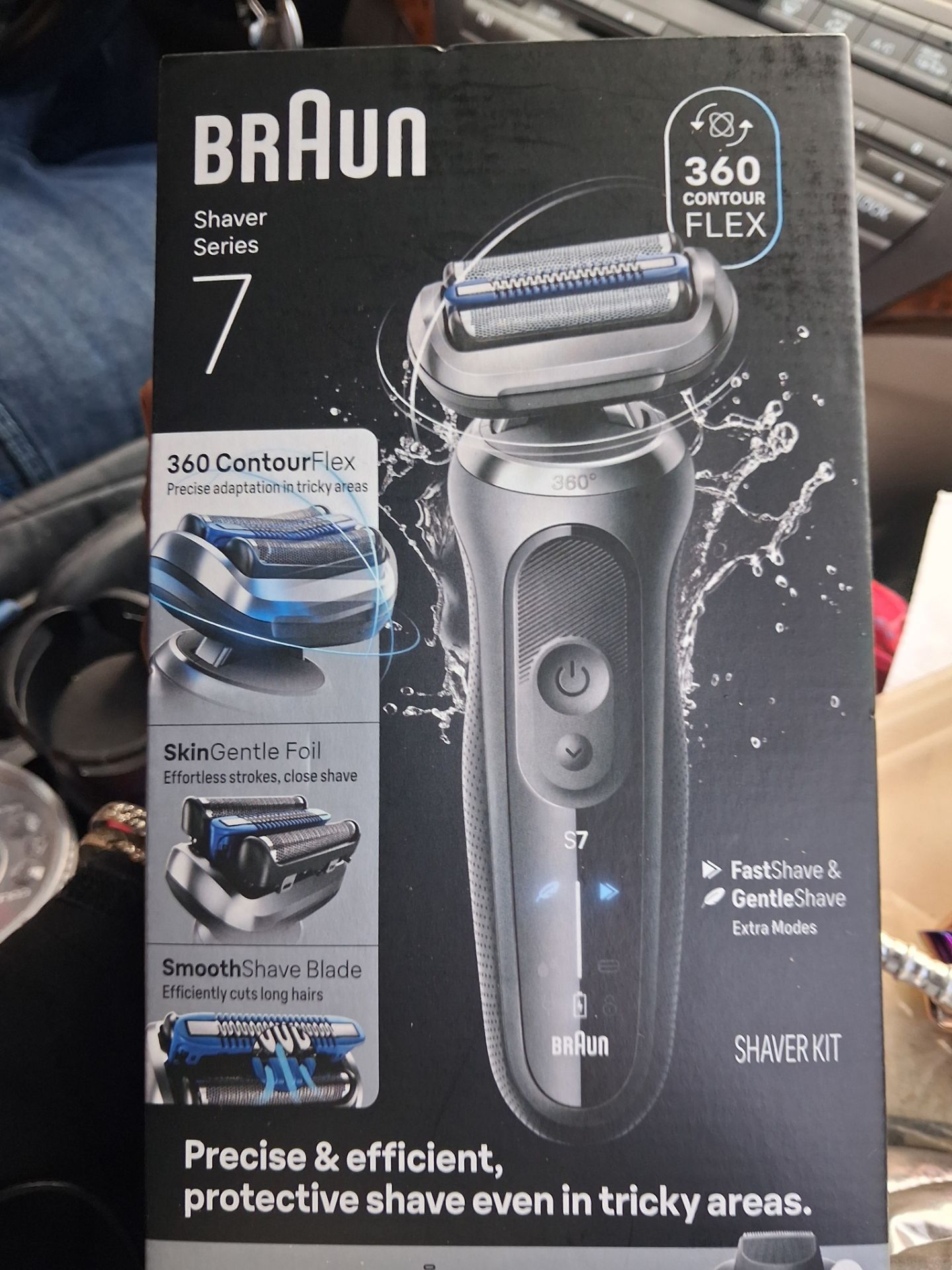Braun electric razor