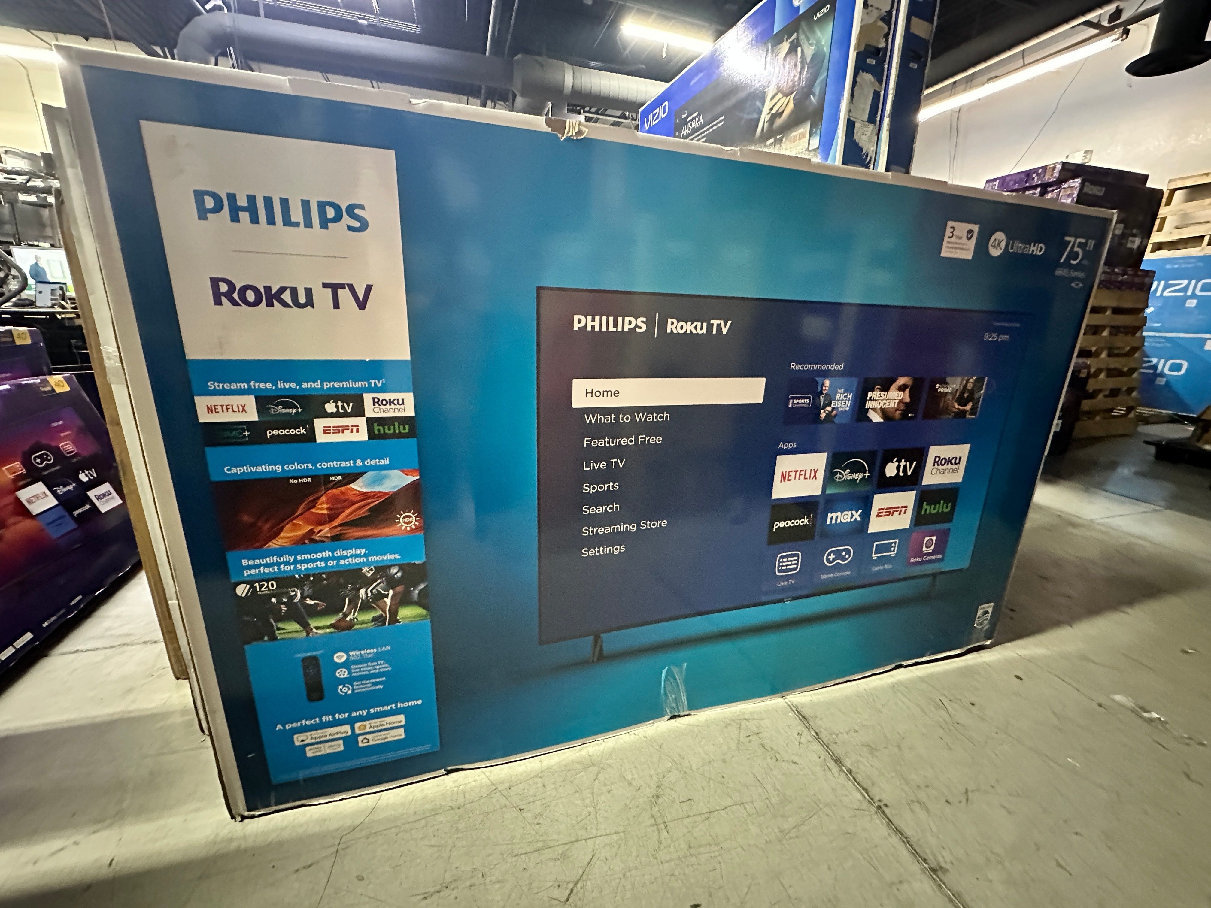 HUGE TV SALE 75" Philips 4K LED HDR Smart 75PUL6645/F7