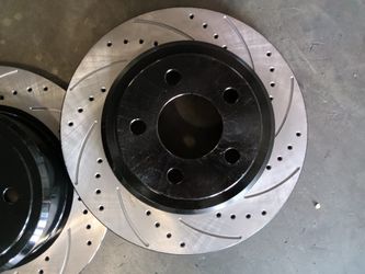 Chrysler 300 Magnum Charger Challenger Rear Performance Brake Rotors