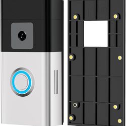 No-Drill Adhesive Video Doorbell Mount Compatible with Ring Wireless Video Doorbell 1/2/3/3 Plus/4/