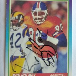 Autograph Ron Holmes