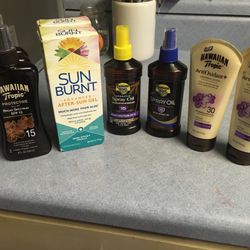 Brand New Sunscreen/oil $5 A Bottle Or If You Buy More I Can Do Another Deal. Original Price Is $8-$10