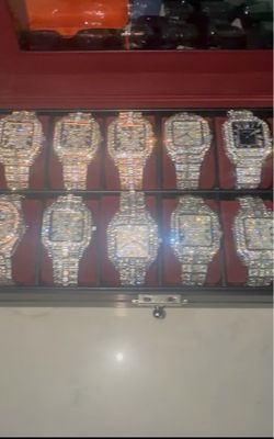 VVS Moissanite Watch Automatic Stainless Steel