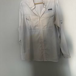 Columbia PFG Long Sleeve Button Up