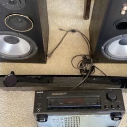 Stereo + 3 Speakers All For $65