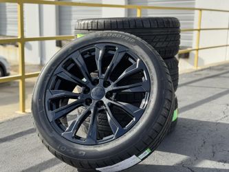 22" GMC Chevy Wheels 6x139.7 Highway Tires 