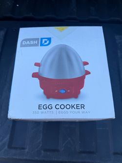 Dash Egg Cooker 350 Watts Red