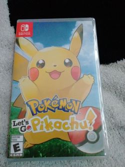 Pokemon let's go pikachu