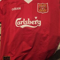 Vintage 95-96 LIVERPOOL JERSEY