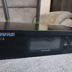 Shure QLXD4 W/ QLXD1 Transmitter. Wireless Guitar System 