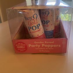 Gender Reveal Poppers