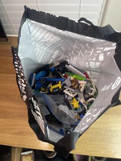Bag Of Legos; Minifigures, Vehicles, Random Pieces (Mixed)