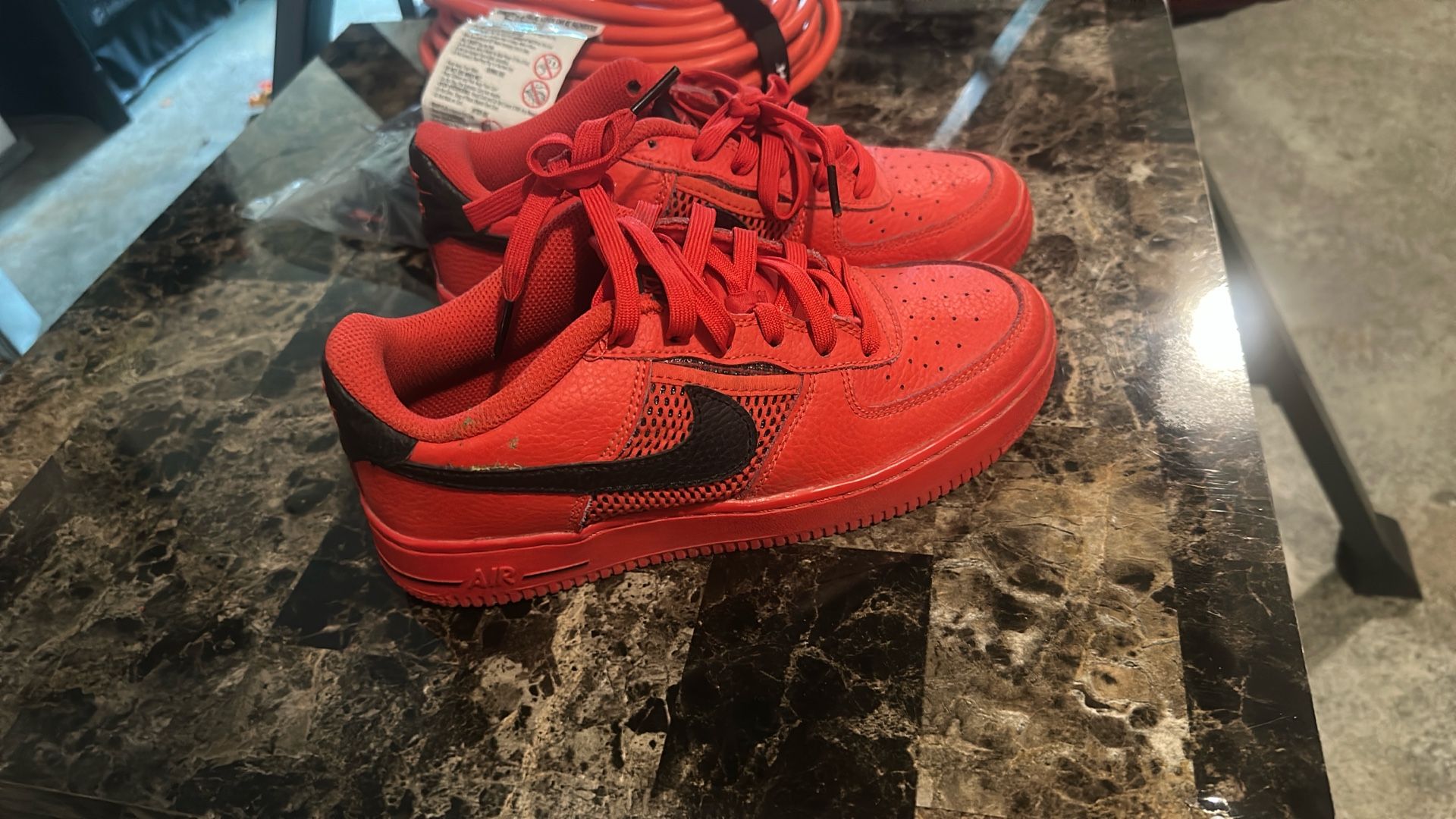 Red Nike Air Jordan’s