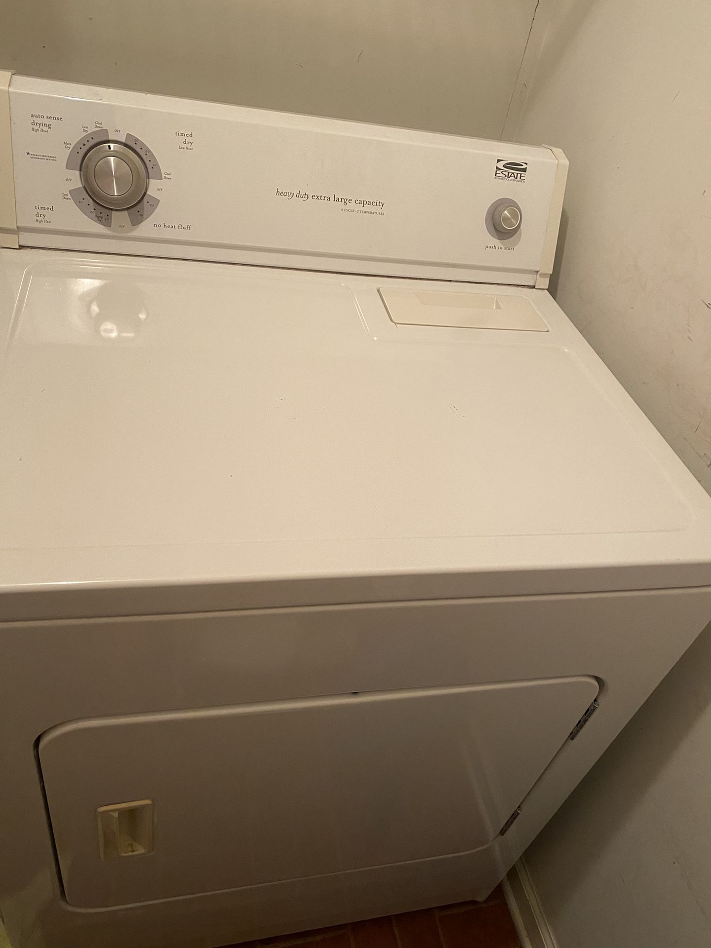 Estate By Whirlpool Dryer