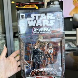 2007 Hasbro Star Wars Comic 2 Pack Baron Soontir Fel & Hobbie Klivian
