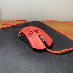 Final Mouse Air 58 Cherry Blossom Red