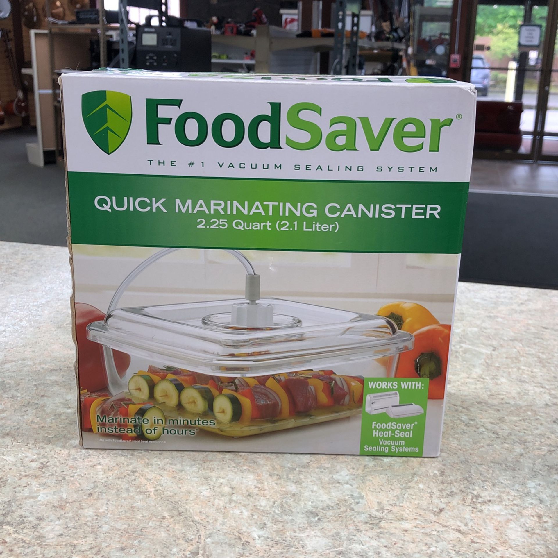 Food Saver Quick Marinating Canister 2.25 Quart 