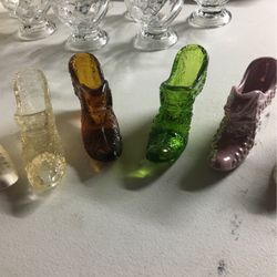 Fenton Replica Glass Shoes 5-10 $ Each 