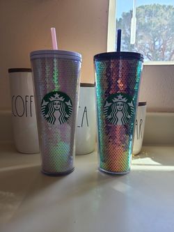 2020 Starbucks Holiday sequin tumblers