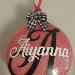 Personalized Ornaments 