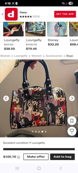 Bolso nuevo maleficiente  de disneyland loungefly