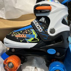Brand New Light Up Roller Skates 13c-3y