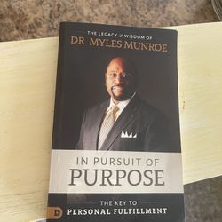 In Pursuit Of Purpose Literature Book