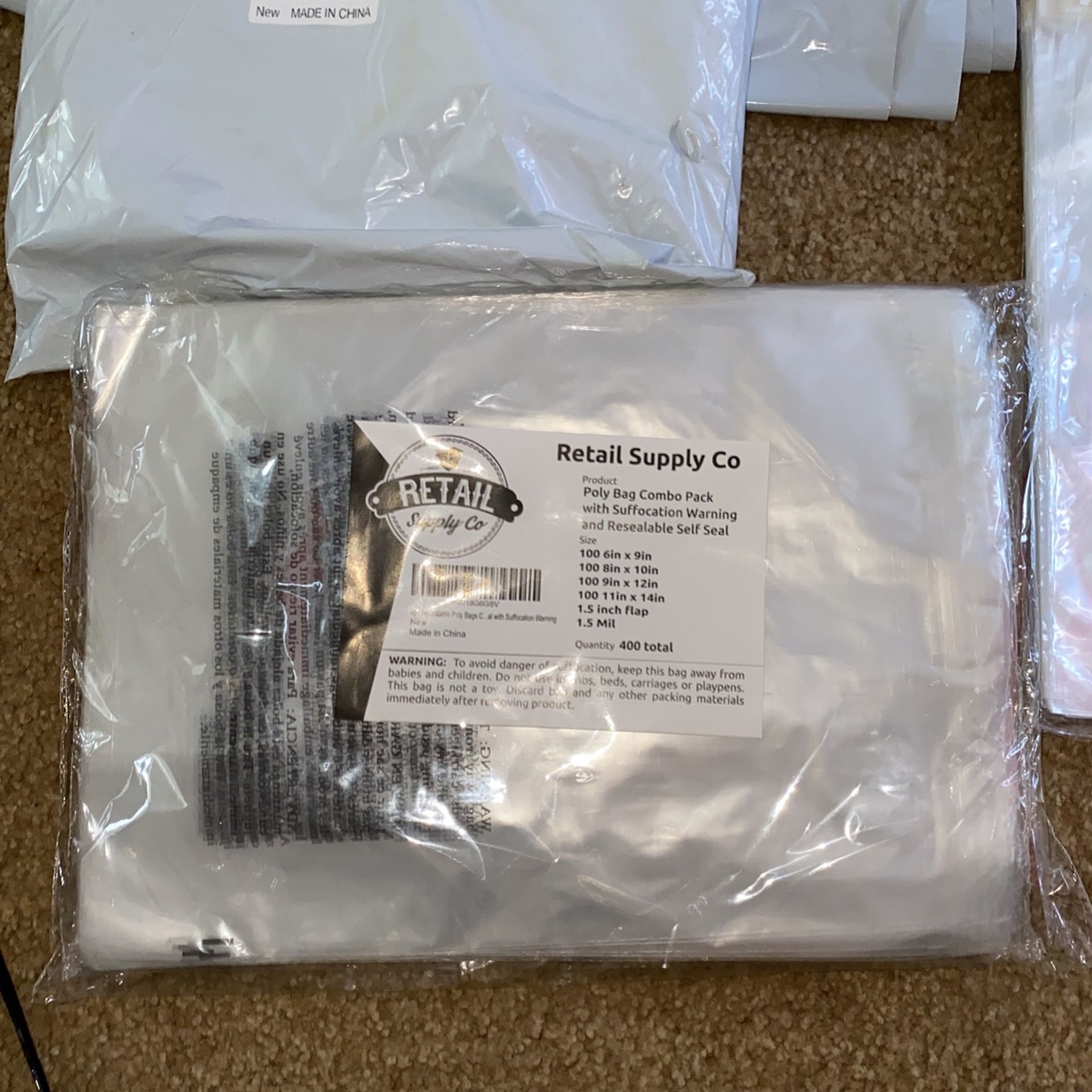 Self Seal Shipping Bags