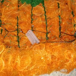 Tiger Halloween Orange Wreath