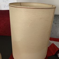 MID 20th CENTURY DRUM LAMP SHADE