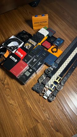 Designer belts colognes and more wallets