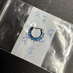 Septum / Cartilage Ring Clustered Opals 