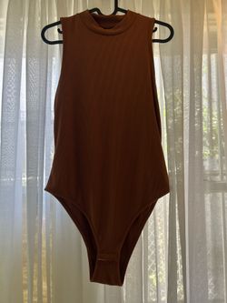 SHEIN brown bodysuit