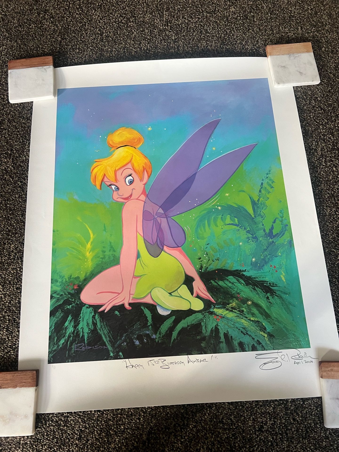 Original Custom Tinkerbell Painting
