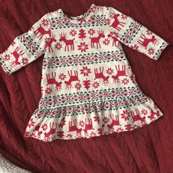 Hanna Andersson Christmas Pajamas (nightgown And Pants)